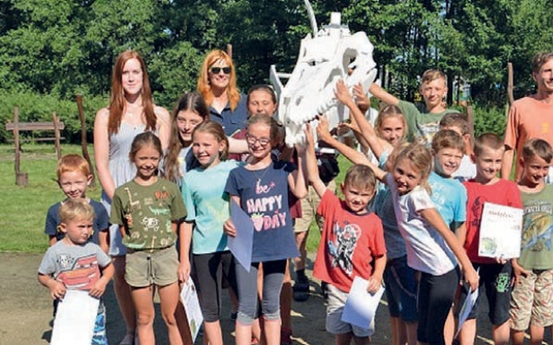 V příměstském táboře oživl dinosaurus