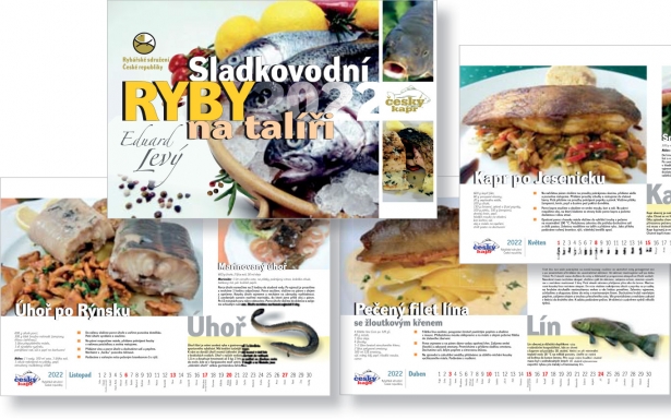 Rybí recepty budou i v kalendáři na rok 2022